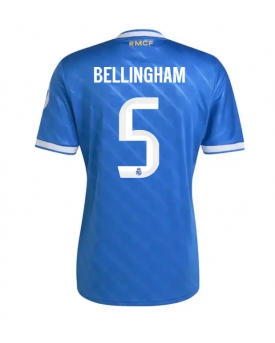 Billige Fotballdrakt Real Madrid Jude Bellingham #5 Replika Tredjedrakt 2025-26 Kortermet Billige Fotballdrakt Real Madrid Jude Bellingham #5 Replika Tredjedrakt 2025-26 Kortermet
